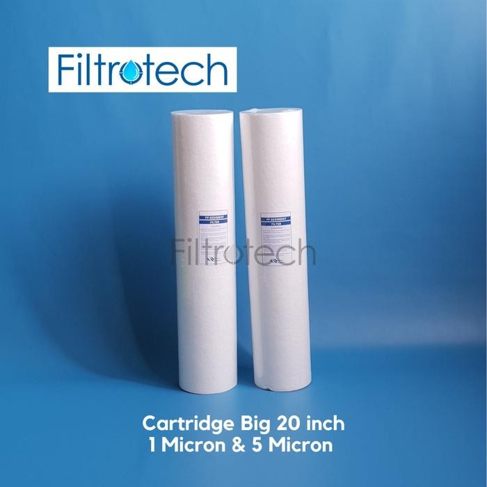 Filter Catridge Sediment Big Blue Filter Cartridge 20 Inch 1 micron & 5 micron - 5 Micron