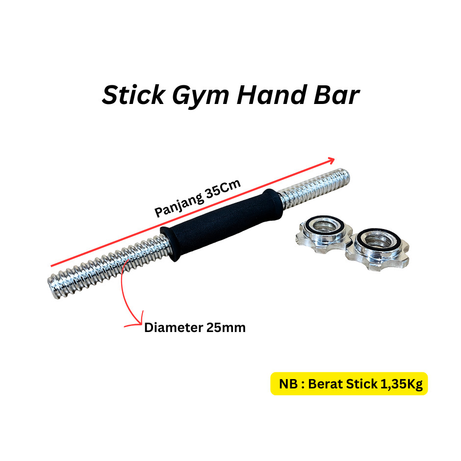 Stick Dumbell / Stick Gym Hand Bar