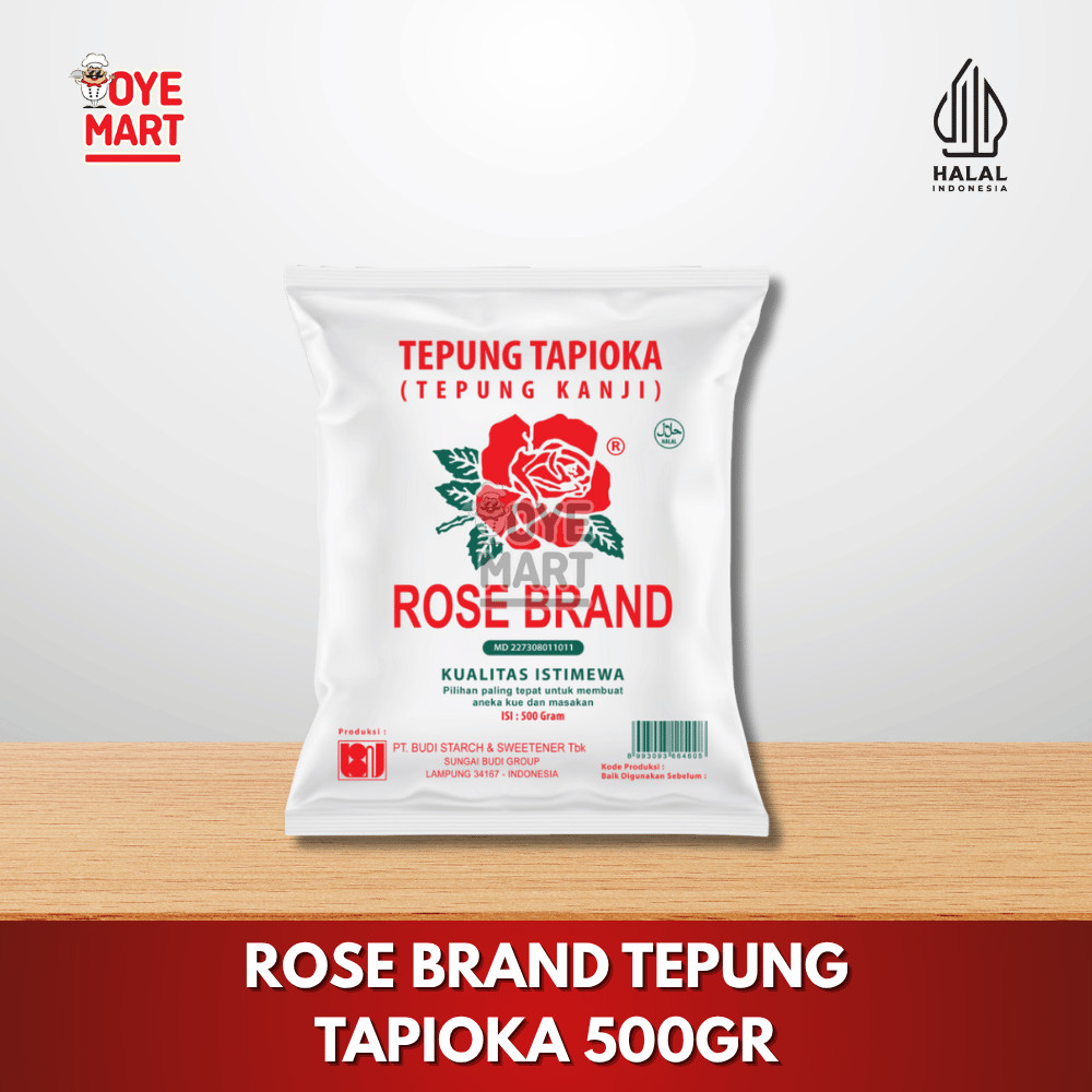 

ROSE BRAND TEPUNG TAPIOKA 500GR