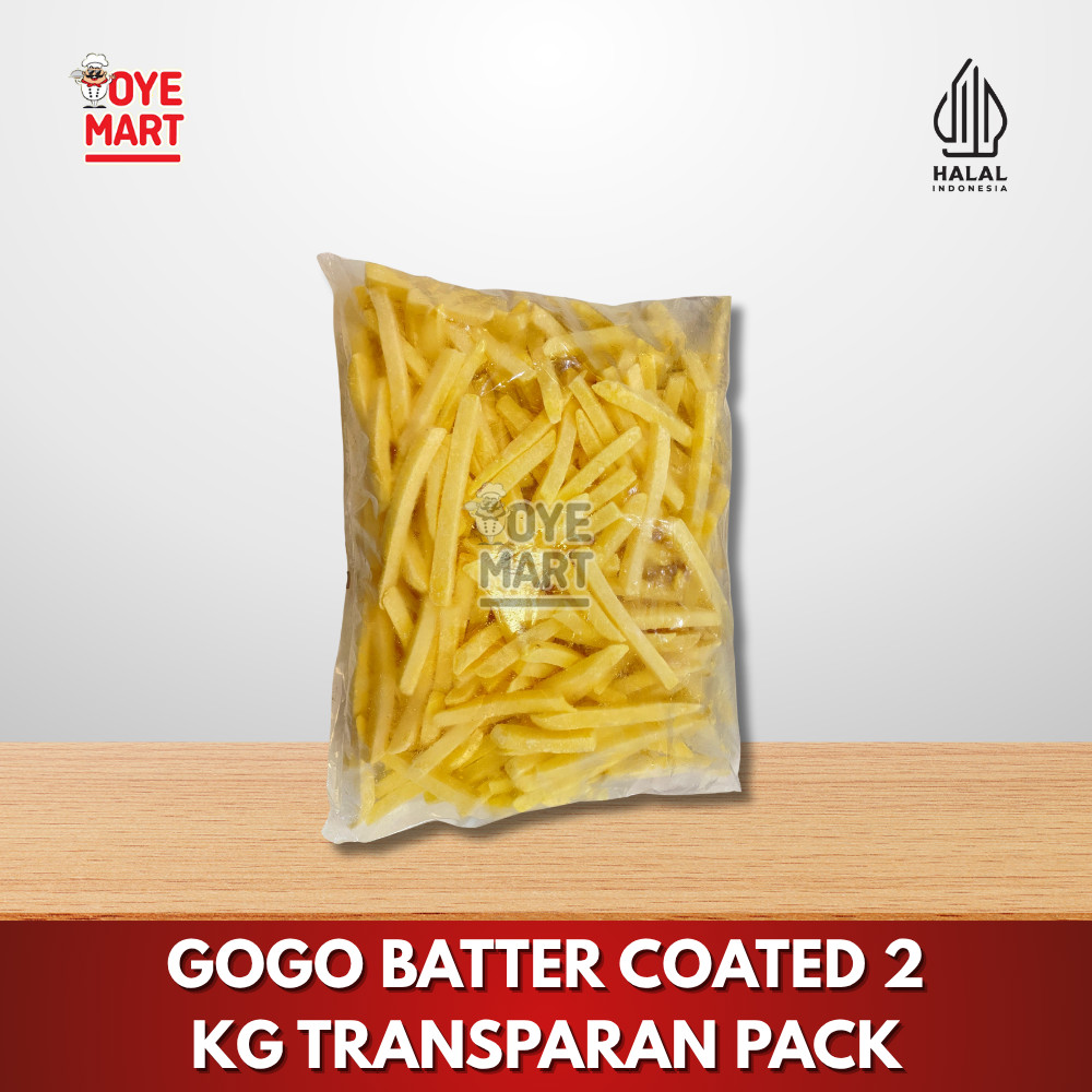 

GOGO BATTER COATED 2 KG TRANSPARAN PACK