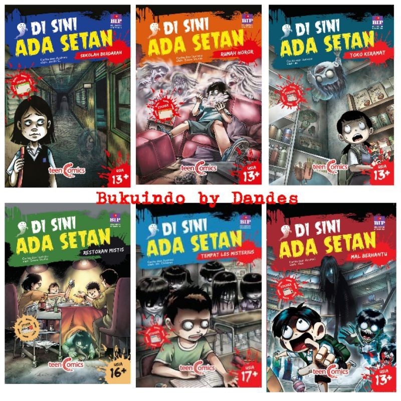 Di Sini Ada Setan - TEEN COMICS Komik Remaja Misteri Horror BIP