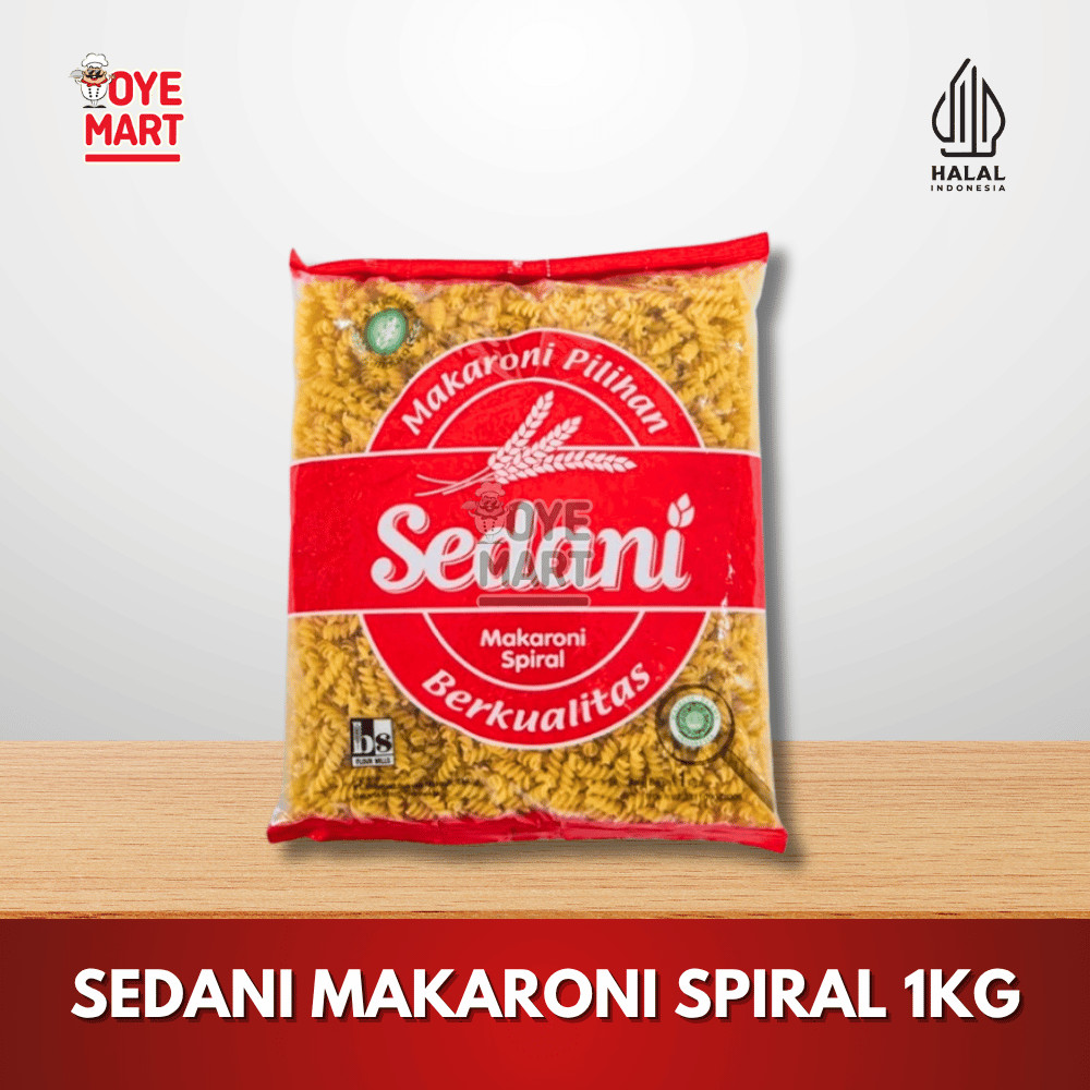 

SEDANI MAKARONI SPIRAL 1KG