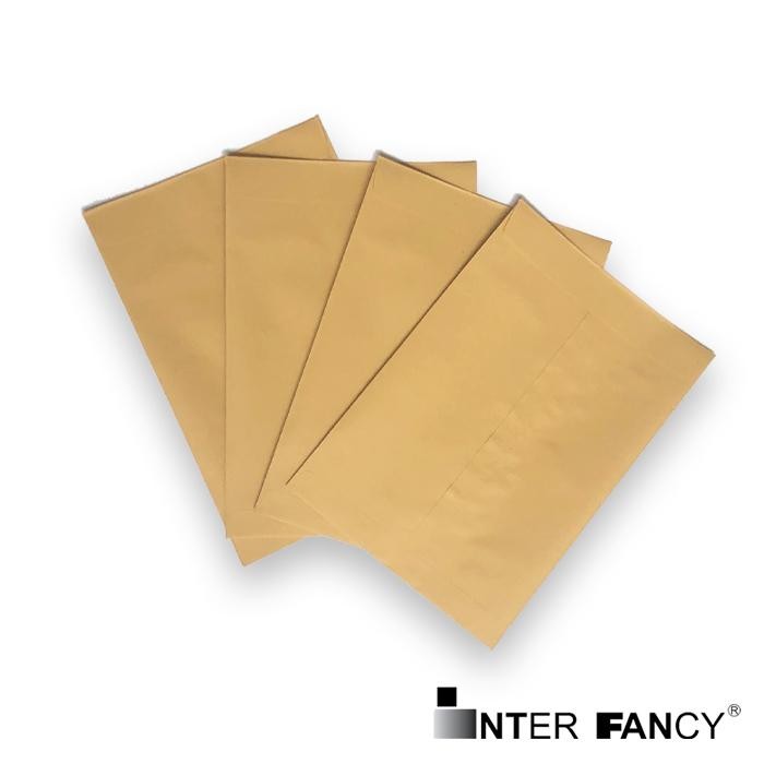 

Amplop Coklat Samson, Merk Executive / Kyoto, Type C, Ukuran 1/2 Folio, Dimensi 18.5 x 27 cm, dari bahan KRAFT COKLAT, 70 gsm. Harga tercantum adalah 1 Pak = 100 Lembar
