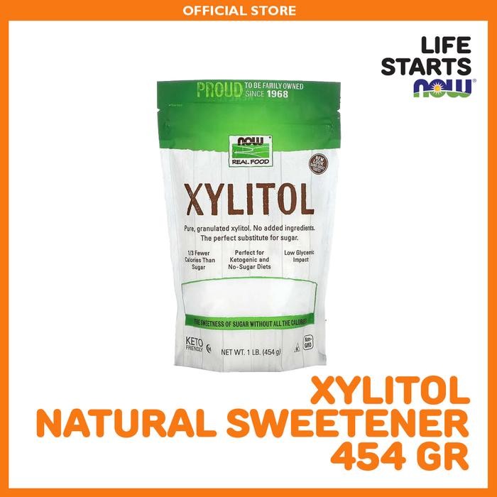 

Now Foods - Xylitol 454 Gr Natural Sweetener