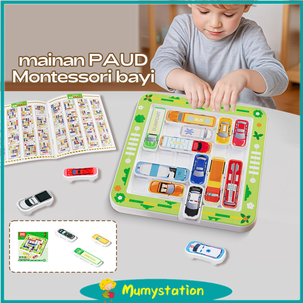 Mumystation Mainan Magnet Edukasi Puzzle Mobil IQ Car Keluarga Games
