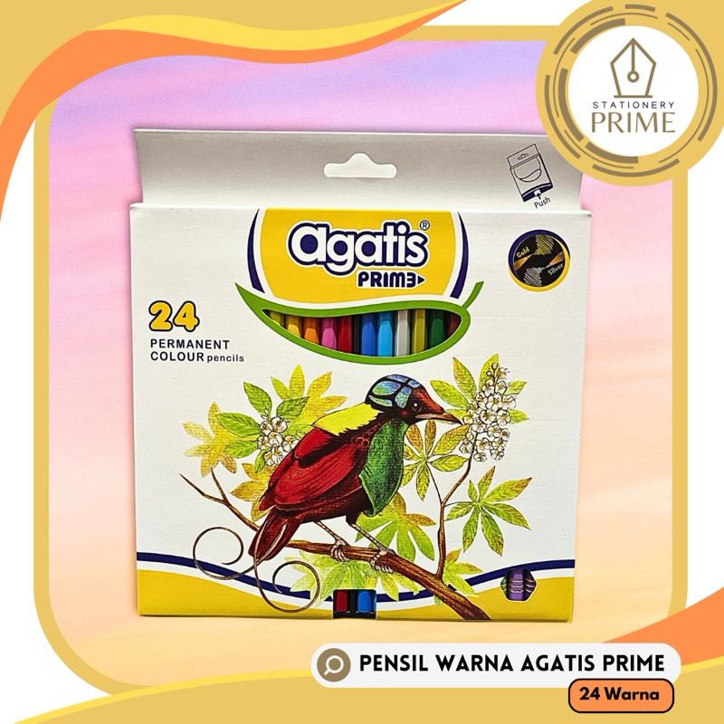 

Pensil Warna Agatis Prime 24 Warna