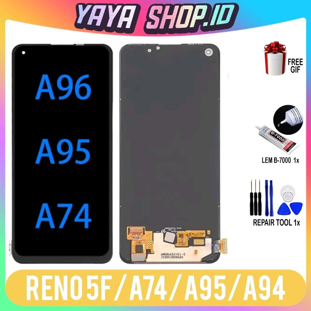 LCD  OPP0 RENO 5F / A74 4G / A95 / A94 / REALME 7 PRO / REALME 8 PRO / REALME 8 4G FULSET OLED