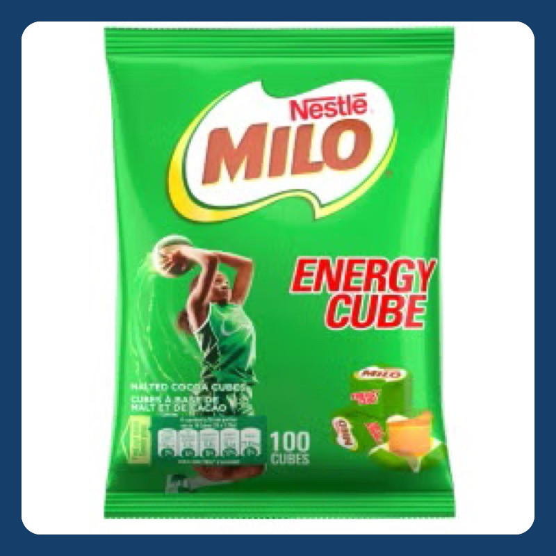 

Milo energy cube 100 / milo cubes 100pcs asli Nigeria Malaysia Import