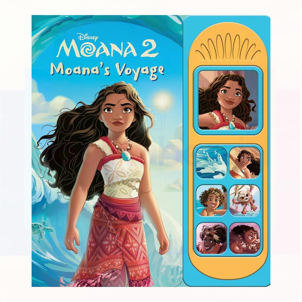 Disney Moana 2 - Moana's Voyage Sound Book - PI Kids Board book – Sound Book by Pi Kids