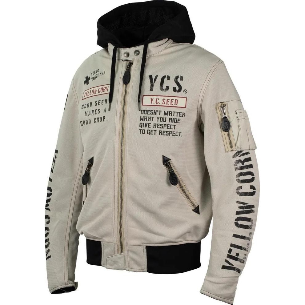 Jacket Motor - Yellow Corn SJ 5106 Ivory Jacket Original