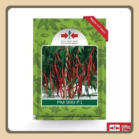 

Cabe Keriting PM 999 F1 - Isi 10Gram - Cabai Keriting Cap Panah Merah