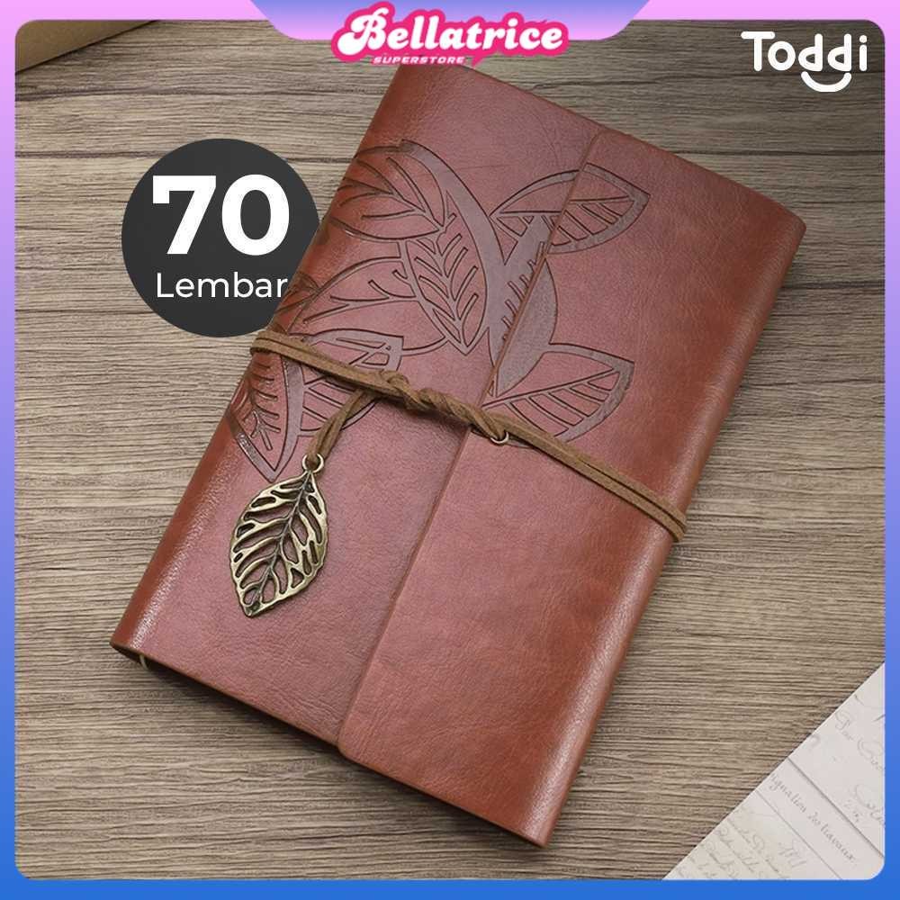 

BESTOYARD Buku Jurnal Leather Diary A6 70GSM 140 Halaman Blank - B-606