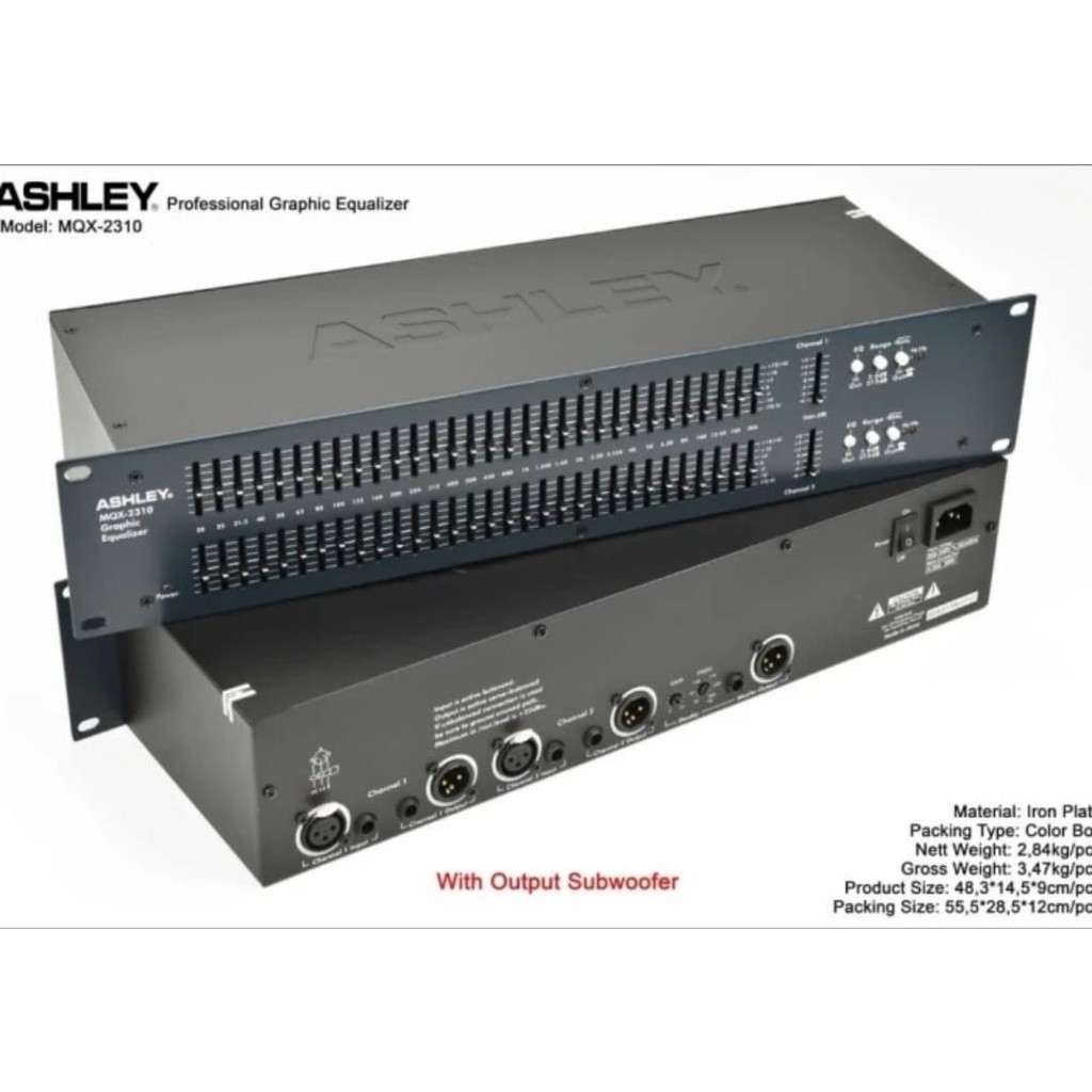 Equalizer Ashley MQX 2310 MQX2310 SUB