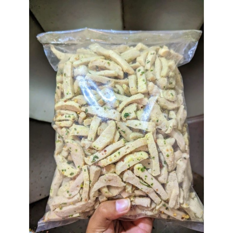 

Basreng original daun jeruk kemasan 1 Kg PROMO