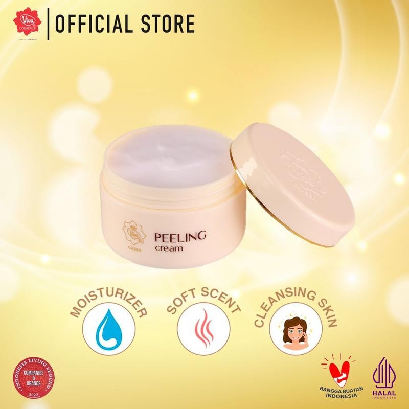 

Viva Queen Peeling Cream - 22gr Wajah Mencerahkan
