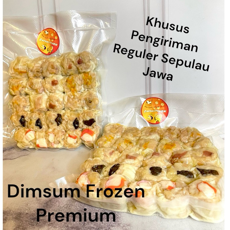 

DIMSUM FROZEN ISI 25PCS KEMASAN VAKUM BISA KIRIM REGULER