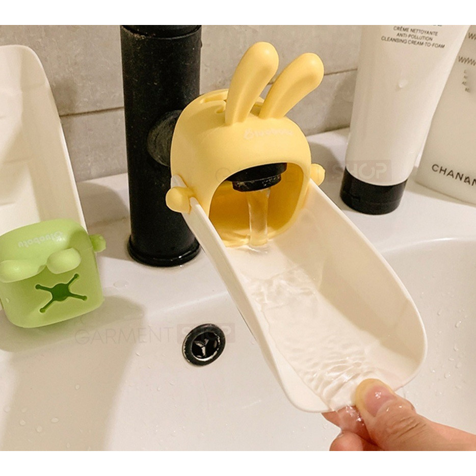 Penyambung Kran Cuci Tangan Wastafel Silikon Karakter Lucu Pemanjang Kran Faucet Extender CORNELSTOR