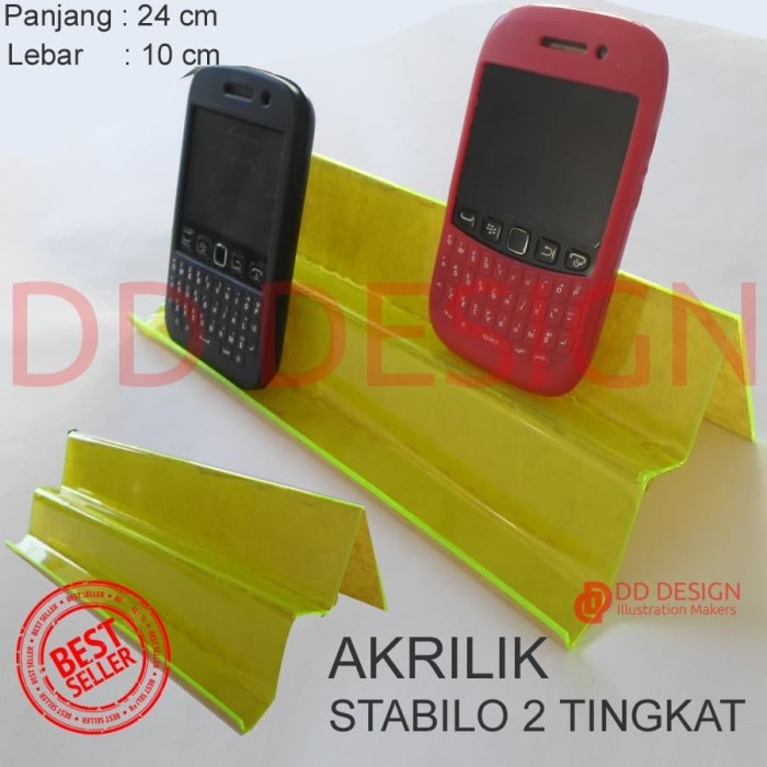 

AKRILIK 2 TINGKAT STABILO HIJAU