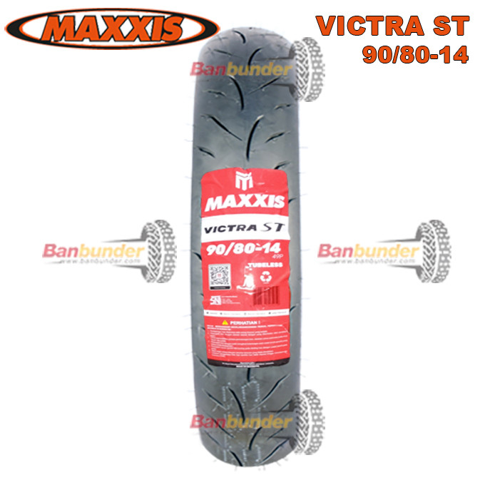 BAN MAXXIS 90/80-14 VICTRA ST - TUBELESS