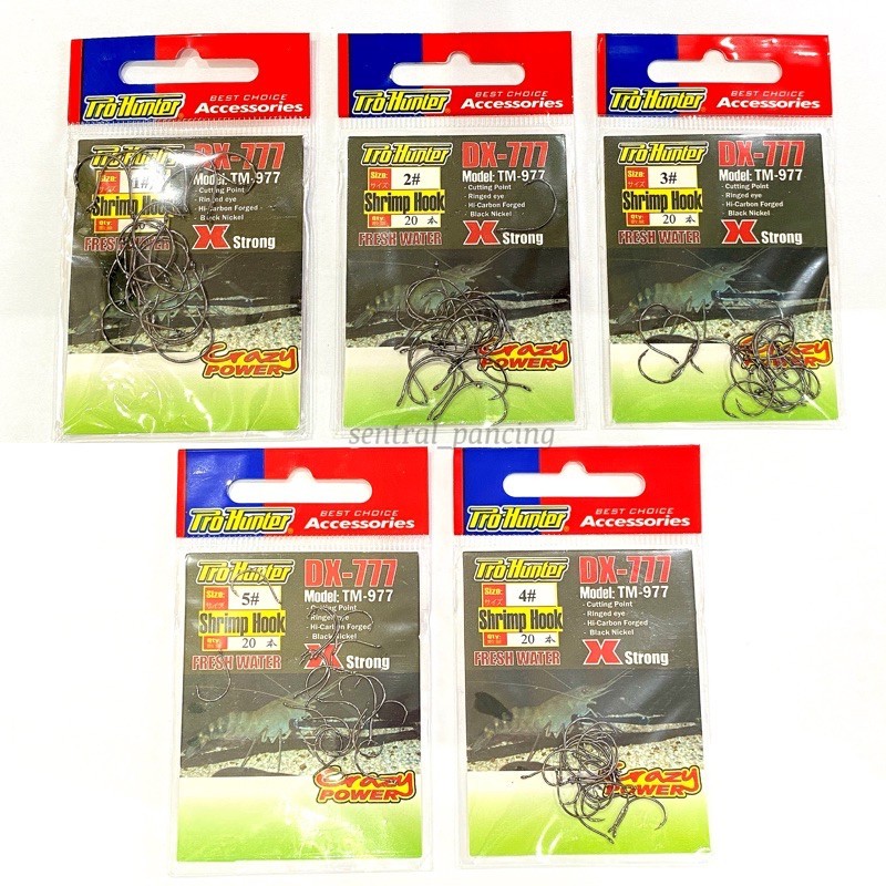 MATA KAIL UDANG / PRO HUNTER SHRIMP HOOK