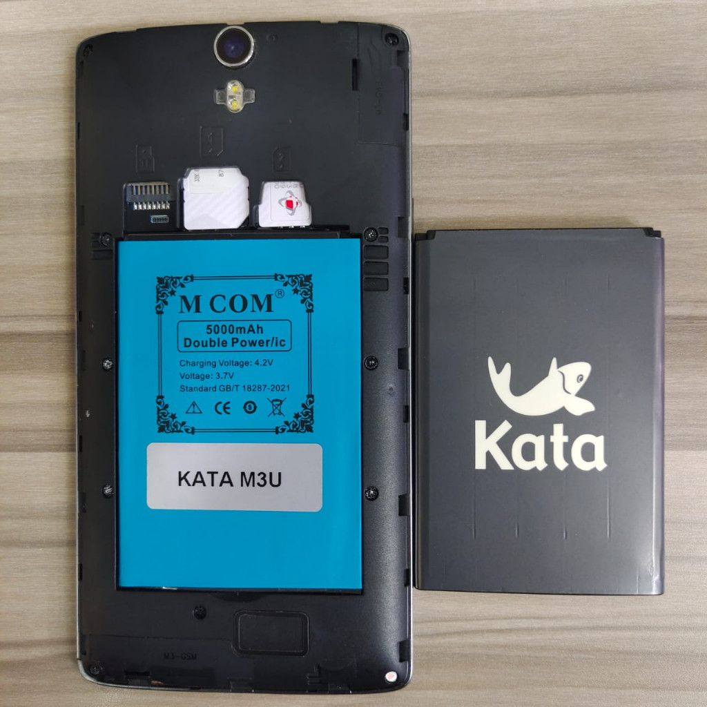 [WMK] Battery Batere Batre Baterai Double Power Mcom Kata M3U