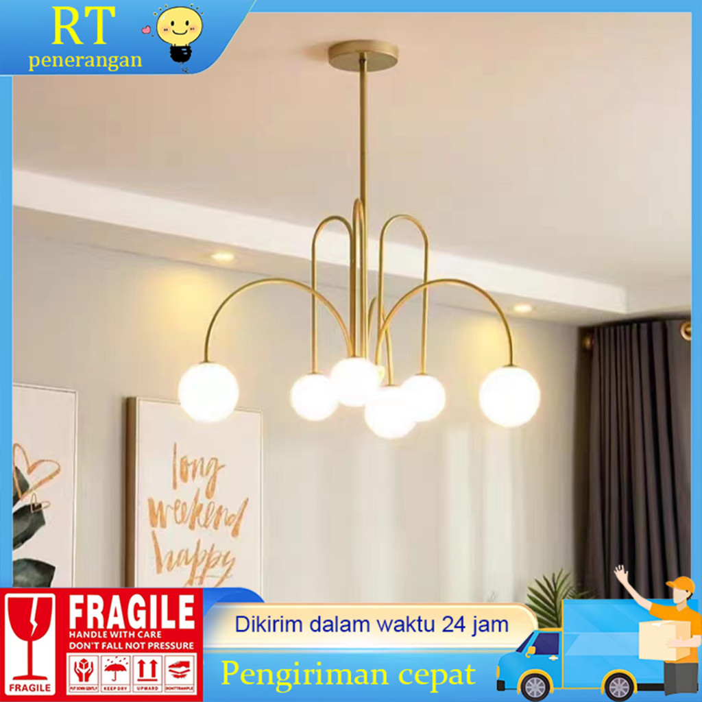 Lampu Gantung Ruang Tamu Nordic Ruang Makan Lampu Gantung Ruang Tamu Minimalis Modern Lampu Ruang Ta