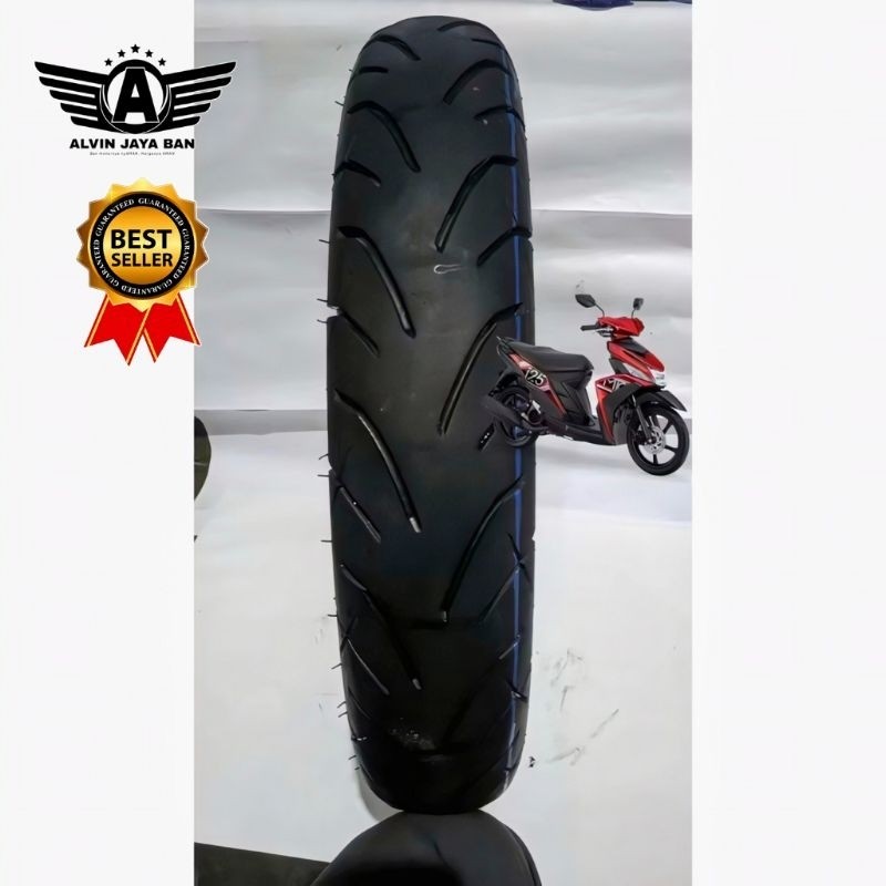 Ban Motor tubeless standar MIO M3 merk IRC belakang ukuran 90/90 , Ring 14