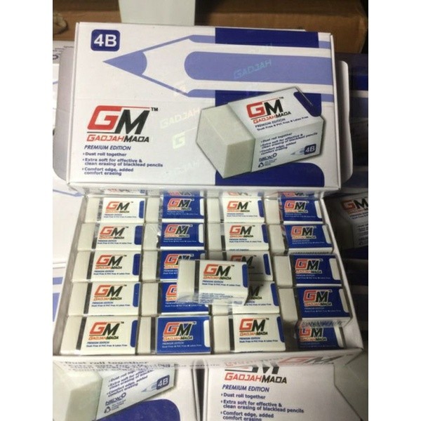 

Penghapus GM/Gajah Mada kecil Warna putih - SAN BWI