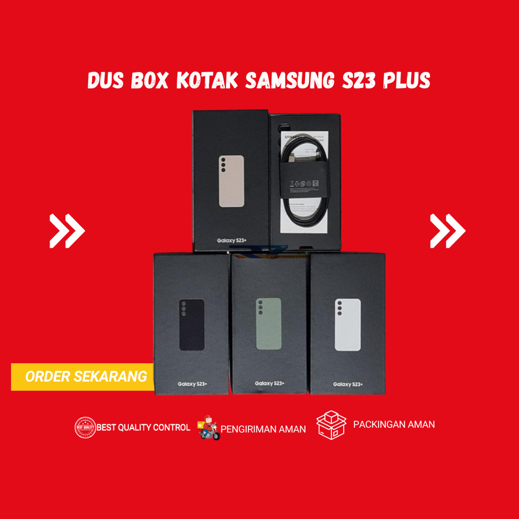 

Dus Box Kotak Samsung S23 PLUS FULLSET/BOX ONLY