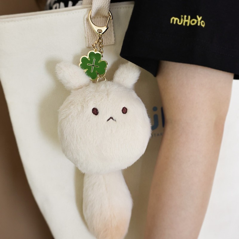 Genshin Impact Klee Dodoco Keychain Plush Pendant Stuffed Animal Doll Cartoon Cute Backpack Keyring 