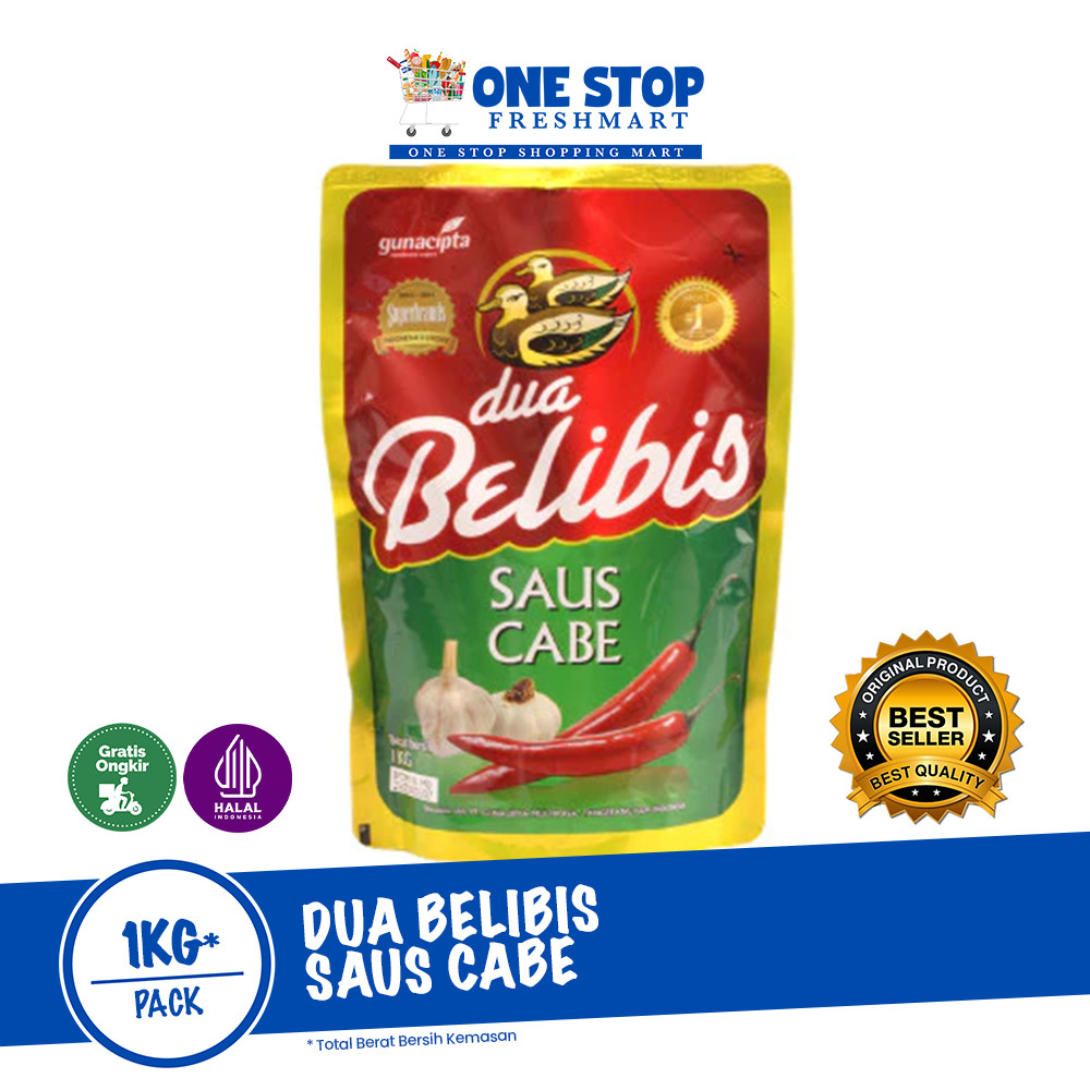 

DUA BELIBIS SAUS CABE 1KG