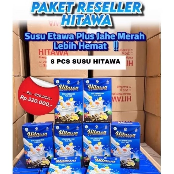

Paket RESELLER HITAWA 8 box BARIKLANA