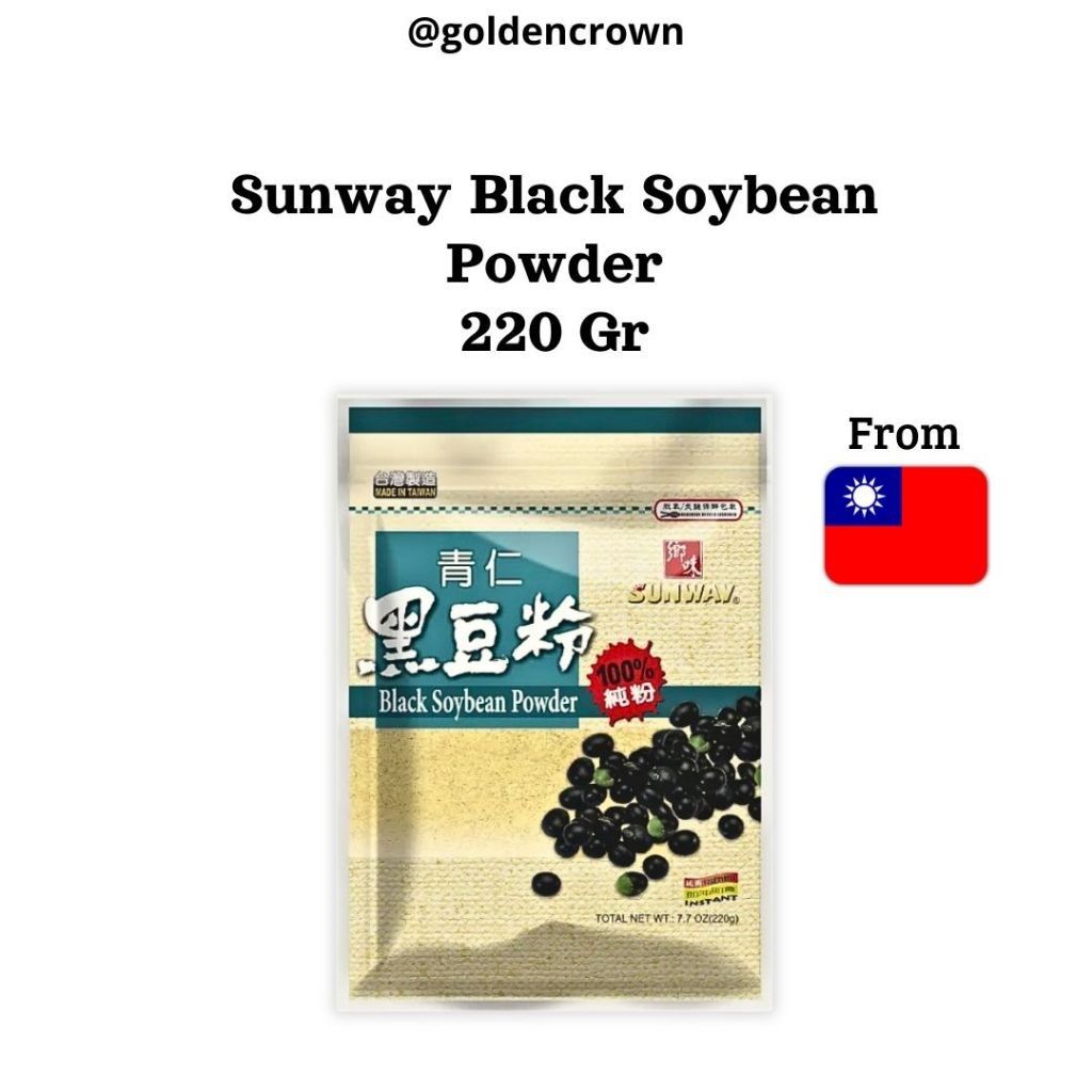 

Sunway Black Soybean Powder / Bubuk Kedelai Hitam 220g