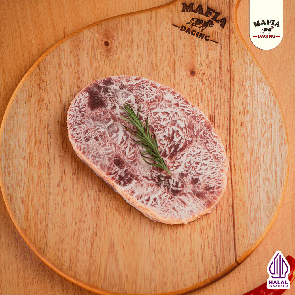 

Wagyu Daging Steak Sirloin Meltique Prime Cut 200gr