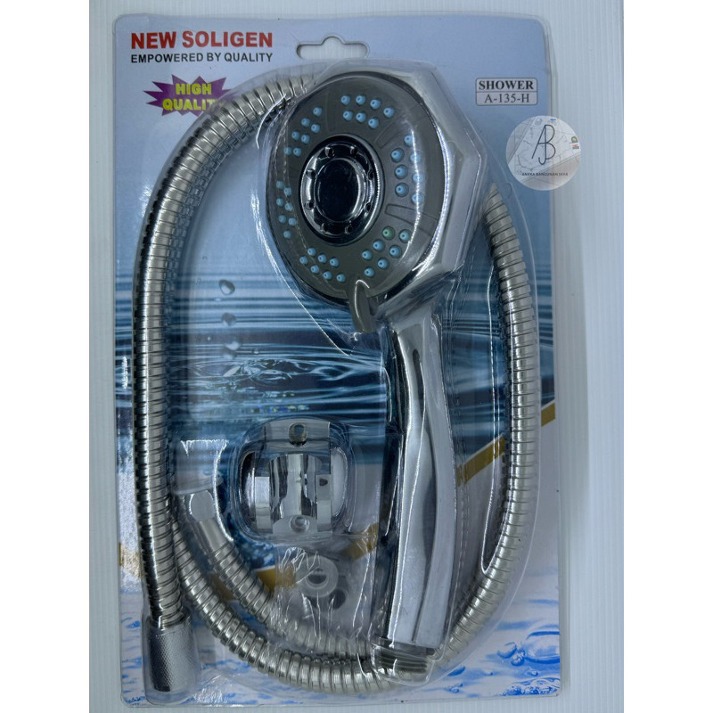 SOLIGEN Handshower Mandi SOLIGEN Chrome A-135 / Hand Shower Mandi SOLIGEN A-135 / Shower Mandi Solig