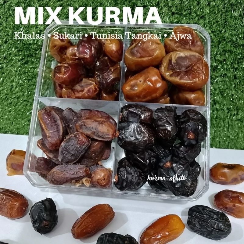 

[Afluth Store] Mix Kurma / Kurma Ajwa / Sukari / Tunisia Madu / Tunisia Tangkai / Khalas