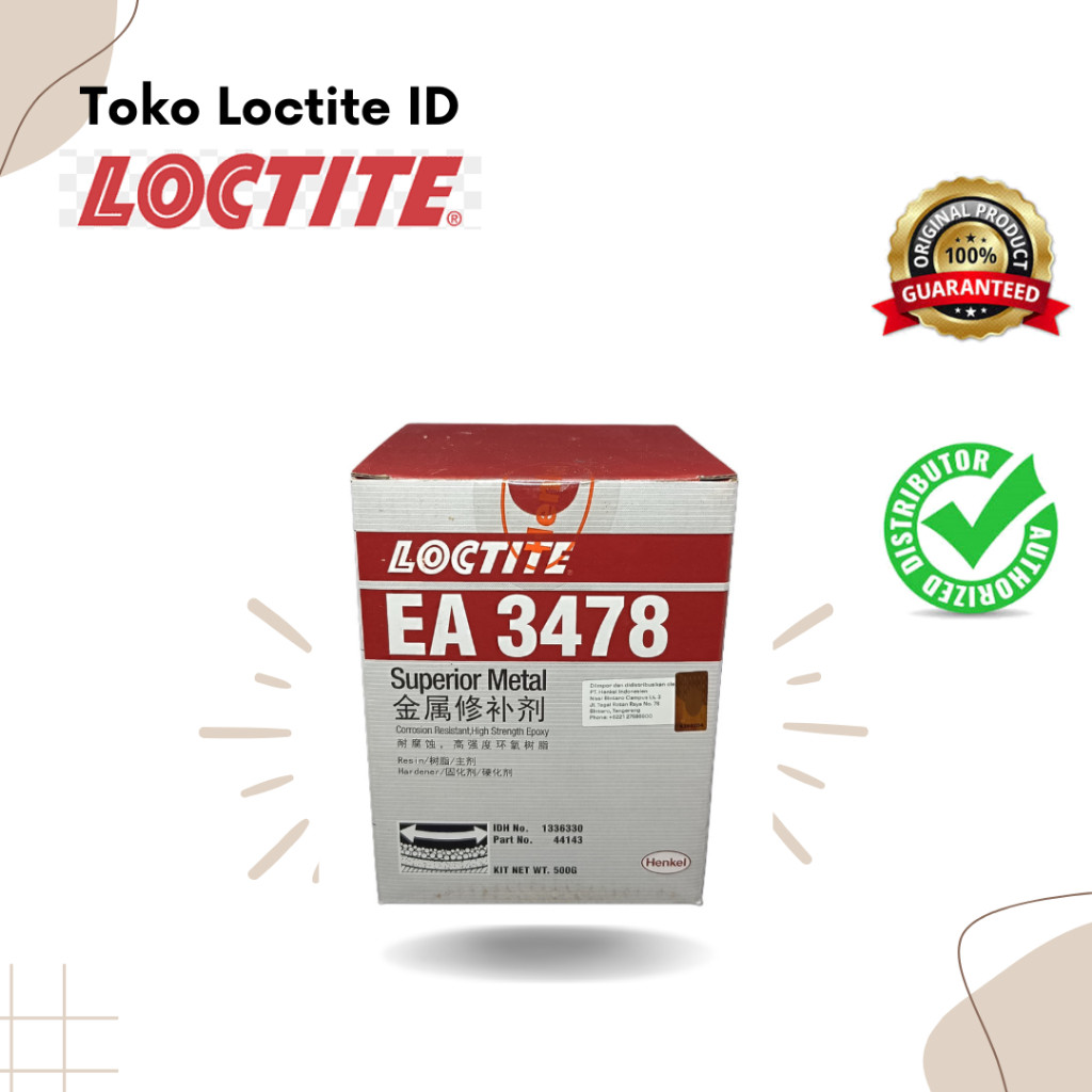 LOCTITE Fixmaster Superior Metal EA 3478 500 Gr