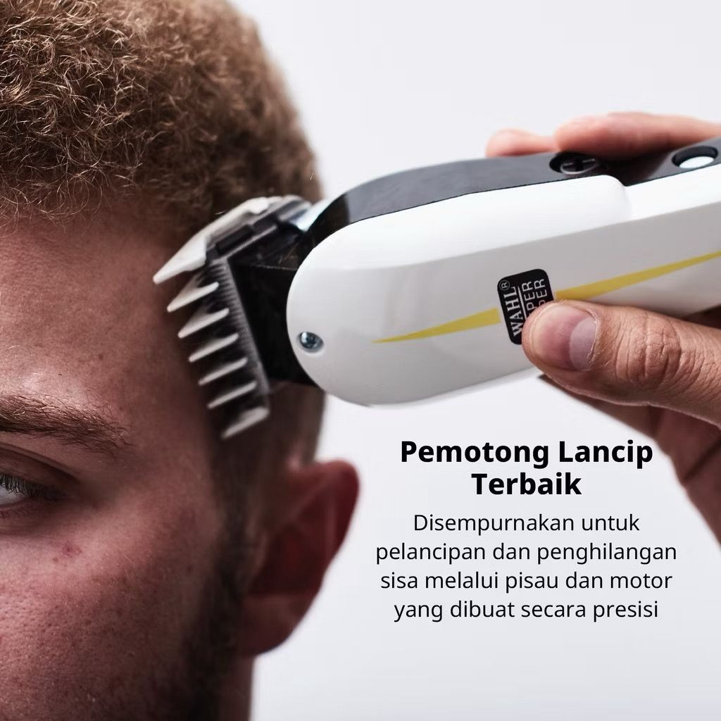 GARANSI - CLIPPER WAHL SUPER TAPER CORDED / ALAT CUKUR RAMBUT ORIGINAL *