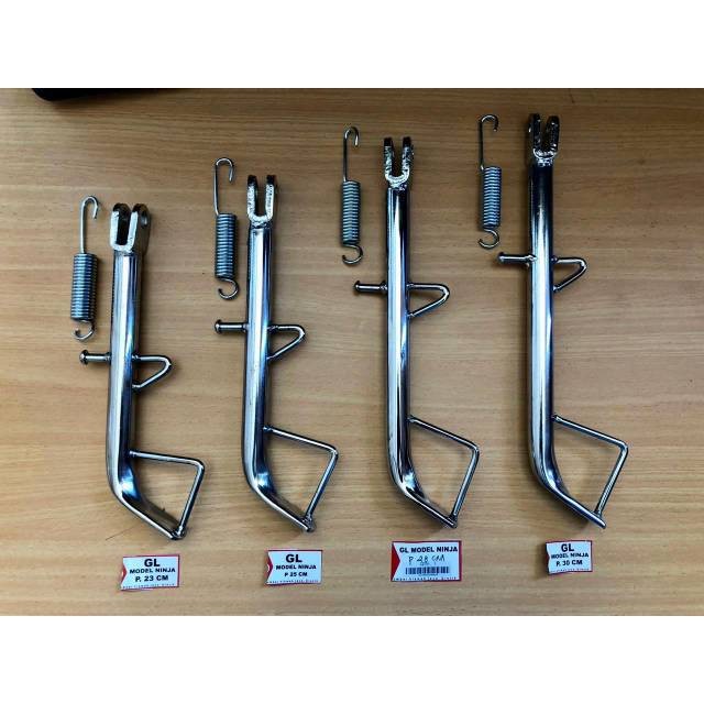 Standar jagang samping grand astrea CB GL MP Tiger Tirev RX king model ninja 23cm 25cm 28cm 30cm