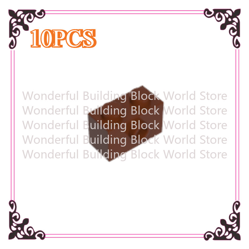 

MOC 10PCS Building Blocks Parts 86876 1x2 Brick with hole on side DIY Children's Toy Birthday Gift