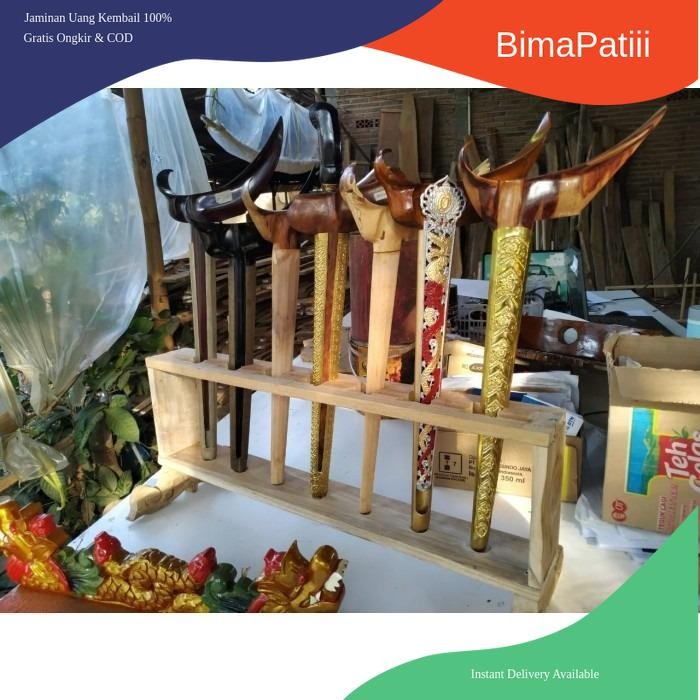 jagrak keris patrem dan dibuat dari kayu jati termurah mentah bisa untuk patrem dan keris biasa bk K