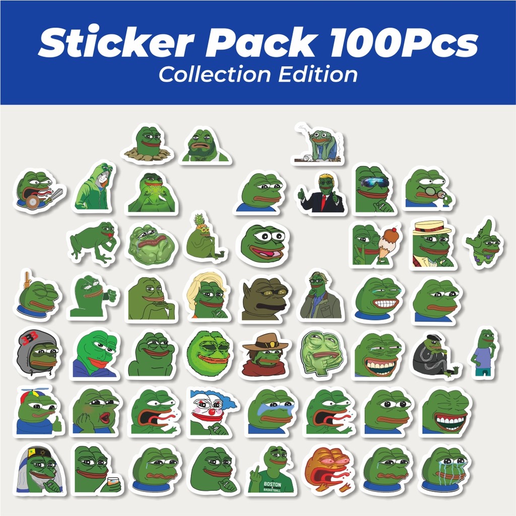

Hot Stiker Kartun Katak Sedih Lucu Anti Air Stikers Berperekat Waterproof Sticker Decal Buat Motor Helm Buku Journal Koper Casing HP Laptop Botol Minum
