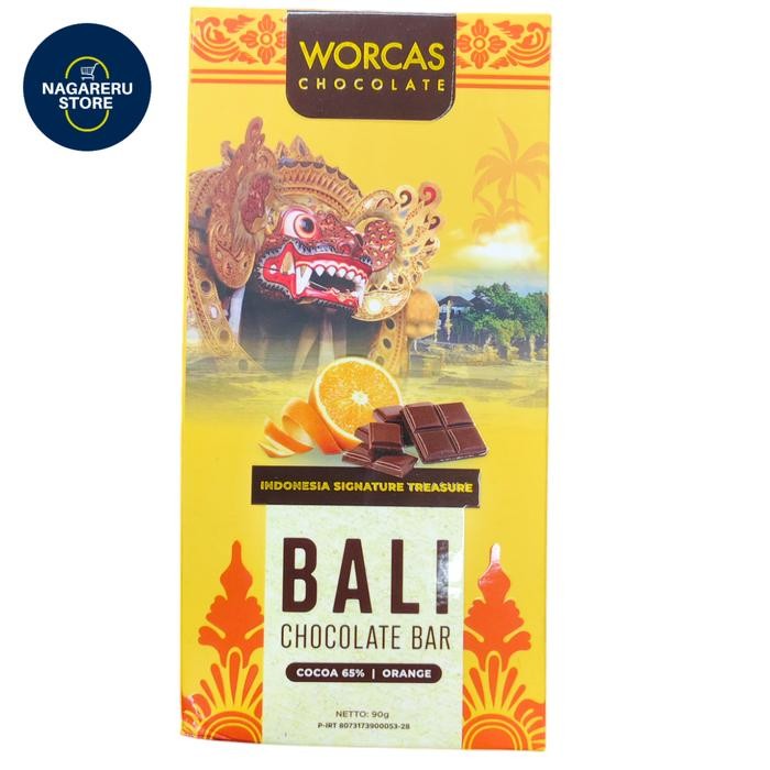 

Worcas chocolate bali bali chocolate bali cocoa 65% orange 90gr