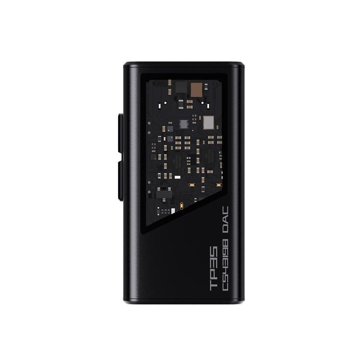 EPZ TP35 / TP35 PRO Dual CS43198 DAC Chip Amplifier Earphone Adapter - TP35 Black