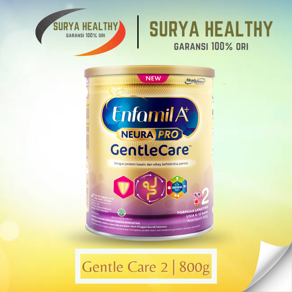 

ENFAMIL A+ GENTLE CARE TAHAP 2 (6-12 BULAN) 800 GRAM EXPIRED 2026