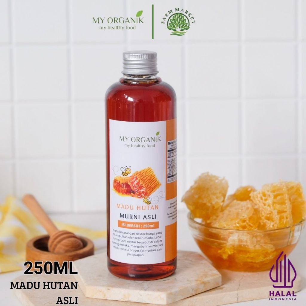 

My Organik Madu Hutan Murni Asli Tanpa Campuran