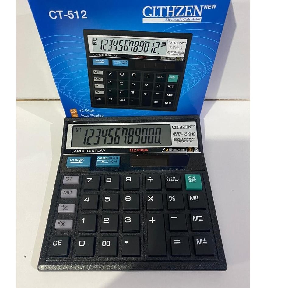 

KALKULATOR CITIZEN CT 512 ELECTRONIC/CALCULATOR DIGITAL