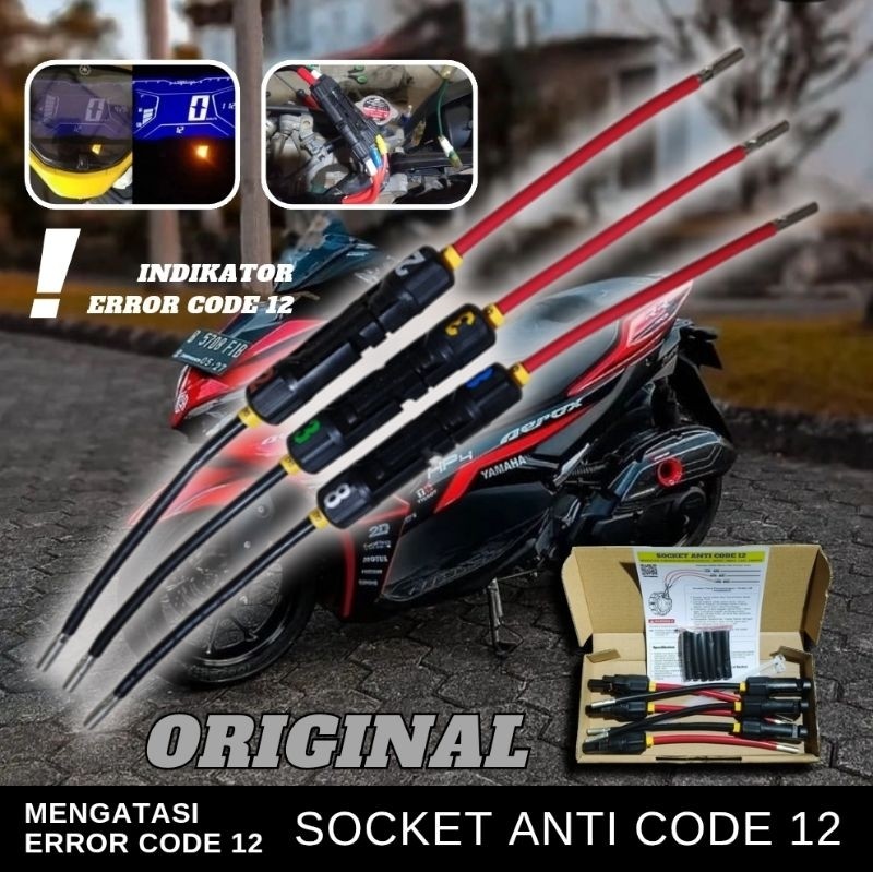 Soket Spull Aerox Nmax Lexi Freego Soket Anti Kode 12 Aerox