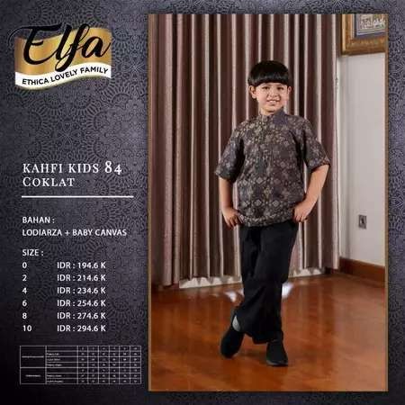 ETHICA KOKO ANAK KAHFI KIDS 84 COKLAT