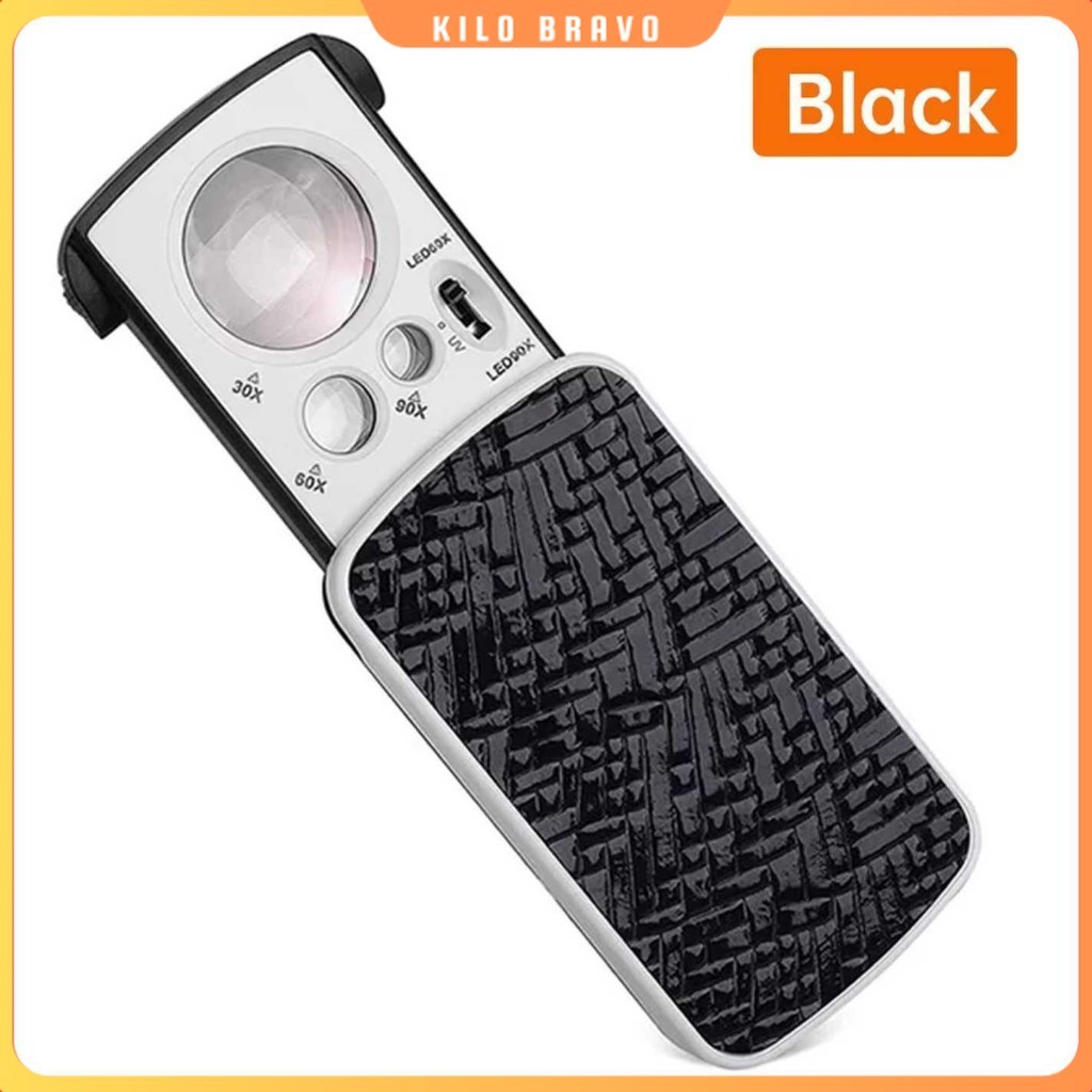 

Kaca Pembesar Magnifying Glass Jewelry Repair Tool with LED - NO.774-3ZX1